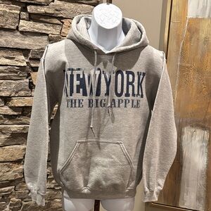 Gildan Gray New York Hoodie